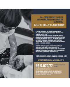 C4 - Tópicos Especiais em Intervenção em Integração Sensorial