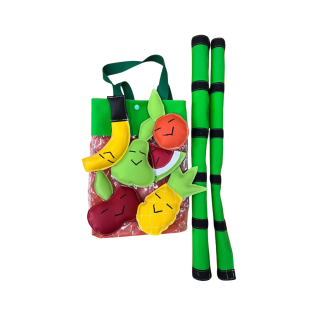 Kit Divertido com Velcro (Frutinhas)